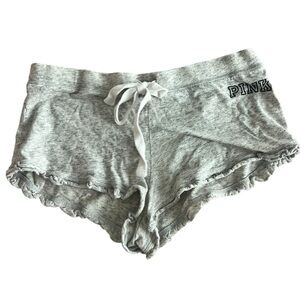 PINK Victoria's Secret Heather Gray Lounge Shorts